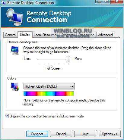 Как осуществить подключение к удаленному рабочему столу в Windows Vista Как осуществить подключение к удаленному рабочему столу в Windows Vista