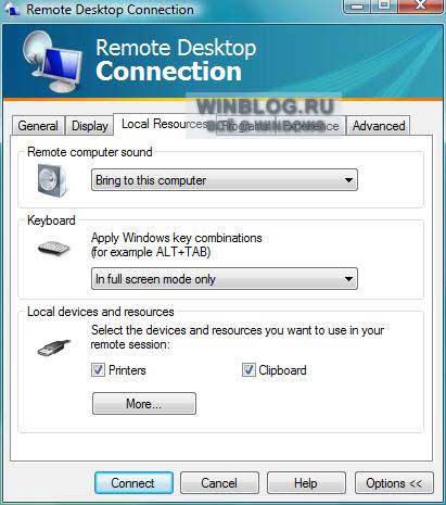 Как осуществить подключение к удаленному рабочему столу в Windows Vista Как осуществить подключение к удаленному рабочему столу в Windows Vista