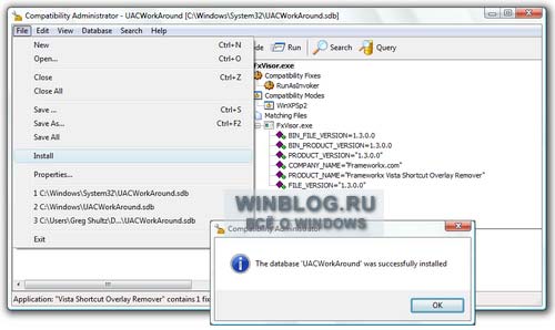 Выборочное отключение контроля учетных записей (UAC) для проверенных приложений в Windows Vista Выборочное отключение контроля учетных записей (UAC) для проверенных приложений в Windows Vista