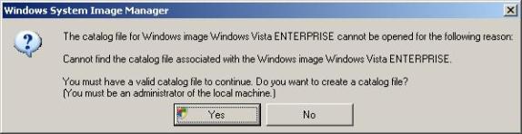 ������� 2: �������� ������ ����� �������� ��� Windows image (Install.wim) �����