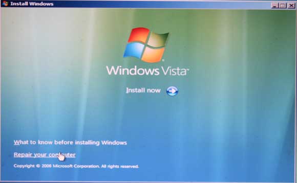 ������������� Complete PC Backup � Windows Vista