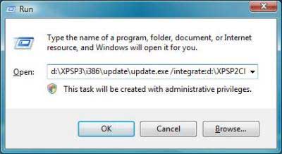 ��� ������� ����������� ���� Windows XP SP3