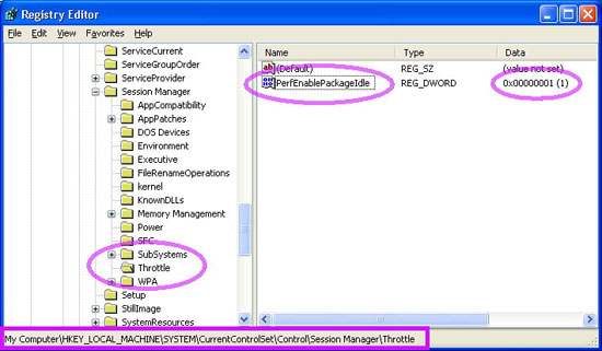����������� Windows XP ��� ����������� �������