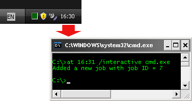 ��� � Windows �������� ����� ������� ������ Local System