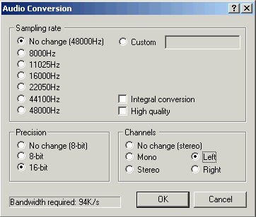 Conversion