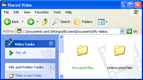 ��������� ������� ������ Windows XP