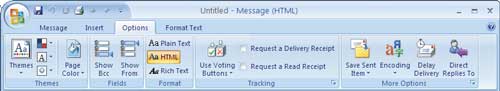 �������� ������� Options � ���� ������ ���������