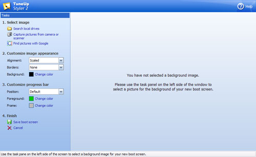 TuneUp Styler 2 Boot Screen